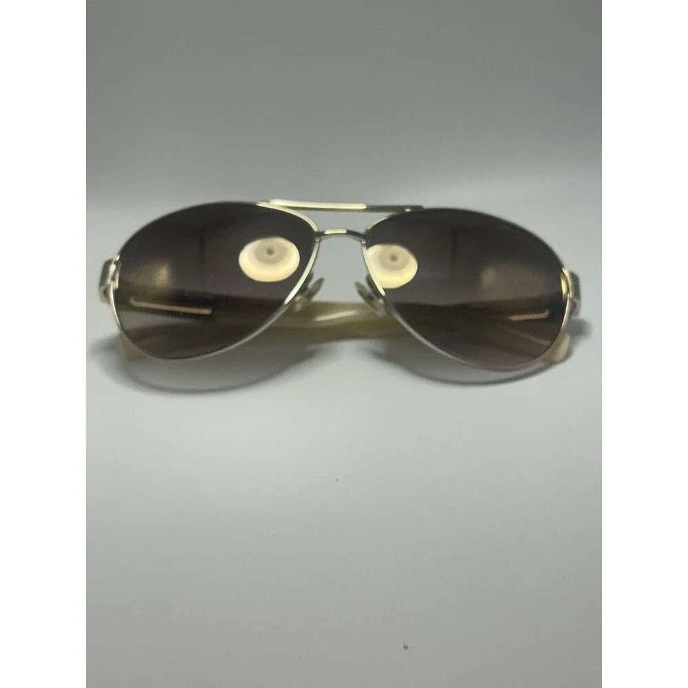 Jimmy Choo BABA/S Light gold cream 59/13/135 WOMAN Sunglasses Used Read